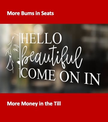 Monday Webinar - More Bums in Seats More Money in the Till